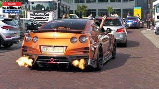 1000+HP Nissan GTR's TERRORIZING Car Meet!