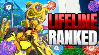 High Level Lifeline Ranked Gameplay - Apex Legends (No Commentary)