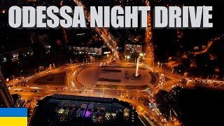 Odesa   Summer Night Drive / Virtual Driving Tour in Ukraine 2023