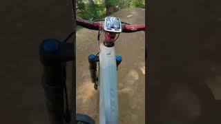 short travel Yeti on jumping mountain biking trails (1)