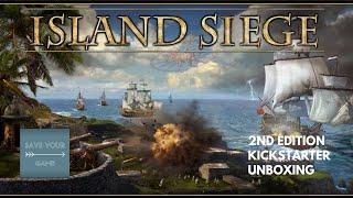 Island Siege 2nd Edition Kickstarter Unboxing