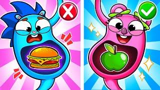 Good Habits and Healthy Food Songs For Kids by Muffin Socks