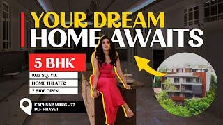 Ultra Luxury 5 BHK Home Tour | Luxury builder floors in Gurgaon