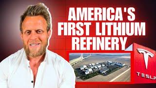 Tesla launch America's first EVER large-scale lithium refinery