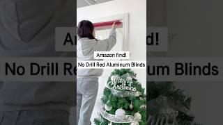  No-Drill Aluminum Blinds