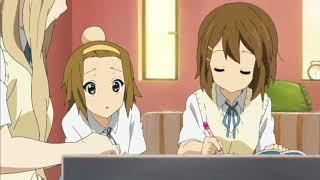 Ritsu teases Yui 【K-ON!】