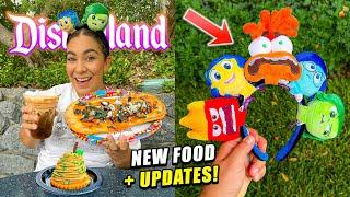  TRYING NEW Halloween Time Foods At DISNEYLAND! | New Construction Updates, Merch, Rides + MORE!