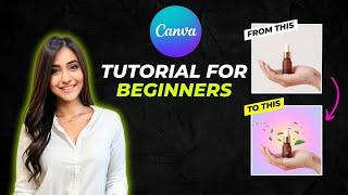 Canva Tutorial For Beginners- How To Design Cute Product Photos On Canva