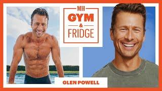 Glen Powell Shows Off His Gym & Fridge | Gym & Fridge | Men's Health