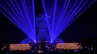 Diwali 2024 Special Laser Show at Adiyogi Karnataka | Sadguru | Adiyogi Bangalore Light & Sound Show