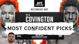 UFC Tampa Bay: Covington vs Buckley Most Confident Picks