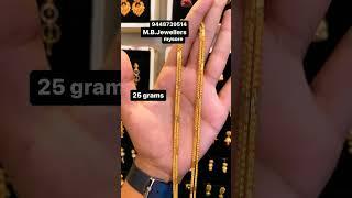 only 25 grams 2 layer magalasuthra chain design/light weight gold Thali chain/fancy chain