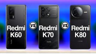 Redmi K60 Vs Redmi K70 Vs Redmi K80. #Trakontech