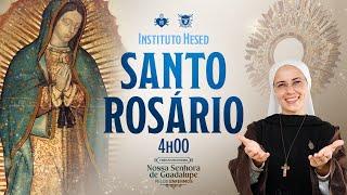 Santo Rosário - 1º dia Tríduo à Nossa Senhora de Guadalupe - 09/12 | Instituto Hesed