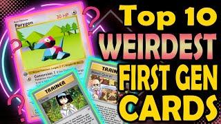 Top 10 Weirdest Cards in Pokemon TCG's First Generation