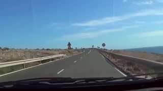 Gran Canaria: Drive from Santa Agueda to Pasito Blanco - Free Full HD Footage