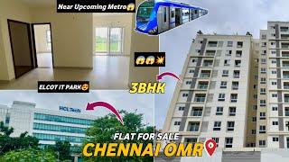 1456sqft 3BHKFlats for sale in Chennai OMRNear Upcoming Metro