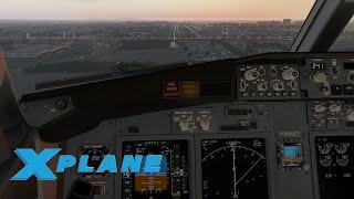 Final Approach in Manila | RWY24 | RNAV24 | RPLL | X-Plane | With Crosswind