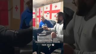 Levan Saginashvili vs Revaz Lutidze Leaked Armwrestling Sparring from 2022!  #armwrestlers #levan