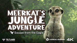 4K| Meerkat's Jungle Adventure: Escape from the Eagle| Unreal Engine| Animation|