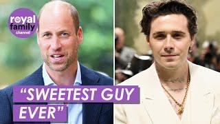 Brooklyn Beckham Shares What Prince William is REALLY Like