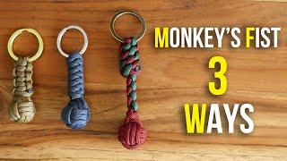 3 Great Ways To Finish A Monkey's Fist Key Chain