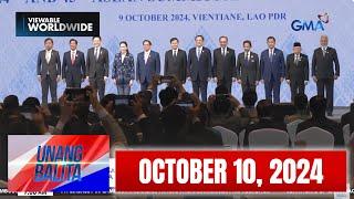 Unang Balita sa Unang Hirit: OCTOBER 10, 2024 [HD]