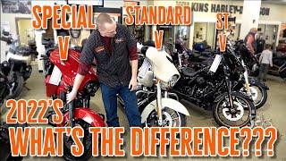 WHAT'S THE DIFFERENCE?? NEW 2022 Street Glide ST, Street Glide Special, Street Glide Standard