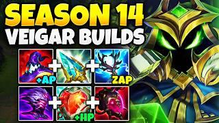 TRYING EVERY VEIGAR BUILD POSSIBLE FOR SEASON 14! (THE VEIGAR MOVIE)