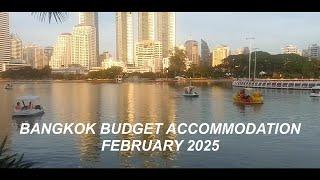 BANGKOK BUDGET ACCOMMODATION 2025