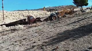 UNLOADING THE OLD DODGE TRUCK