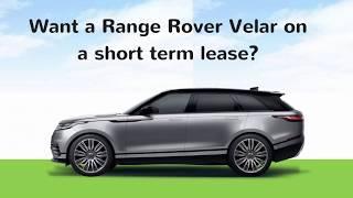 Range Rover Velar Lease