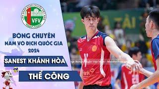 Trực Tiếp | SANEST KHÁNH HÒA  vs THỂ CÔNG | GIẢI BÓNG CHUYỀN NAM VĐQG 2024