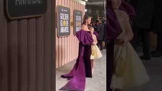 Selena Gomez and her sister at Golden Globes 2023 #selenagomez #goldenglobes