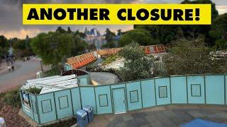 Another attraction is DOWN for Refurb | Disneyland Construction 09-23-2024