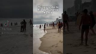 Ipanema beach #riobeaches #riodejaneiro #beach