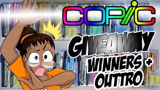 Huge COPIC Sketch Giveaway!!!! #Winners + Outtro