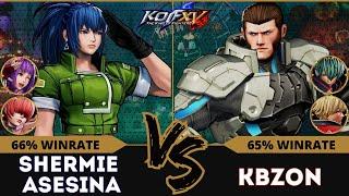 KOF XV⭐SHERMIE ASESINA (Shermie/Athena/Leona) vs KBZON (Maxima/Shun'ei/Rock)⭐Ranked Match - 11/24