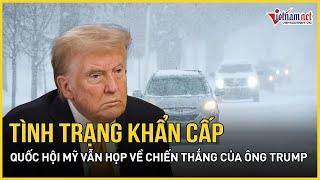 Quốc hội Mỹ vẫn họp về chiến thắng của ông Trump bất chấp tình trạng khẩn cấp | Báo VietNamNet