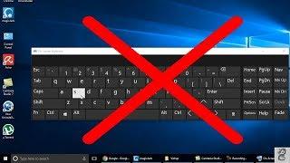 How to Disable On-Screen Keyboard in Windows 10 at Startup Screen