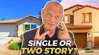 SINGLE STORY VS TWO STORY Homes in Las Vegas: Pros & Cons REVEALED! | Relocating To Las Vegas NV