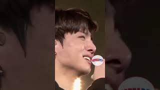 BTS CRYING ON STAGE  it's sooo heart-breaking omg  #bts #shorts #shortvideo #btscrying