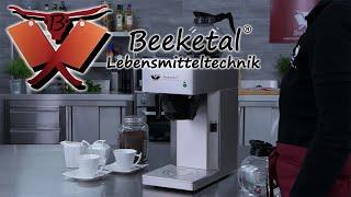 Beeketal Gastro Gastronomie Kaffeemaschine Kaffeeautomat Filterkaffeemaschine