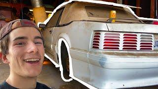 Barn find fox body Mustang! - Project coca ep. 1