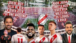 CLOSS feliz con la victoria de RIVER en el MONUMENTAL