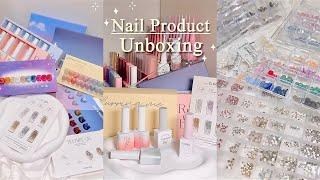 sub) Check out Korea Nail Product!/ Unboxing Nail Product!/ Nail product haul / ASMR