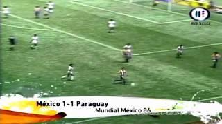 MEXICO vs PARAGUAY -- Mundial Mexico '86