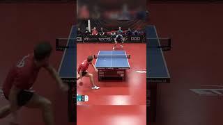 You won't BELIEVE this INSANE Table Tennis rally !