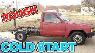 Cold Start: 1986 Toyota Pickup 22RE