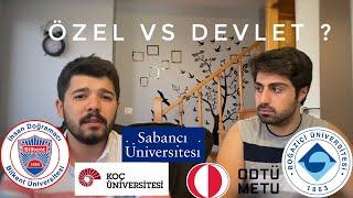 Özel Üniversite vs. Devlet Üniversitesi | Nedenleriyle Birlikte | Mert Yiğit Yıldız'la!